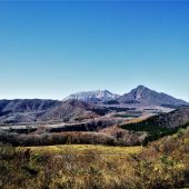 鳥取、大山遠望 