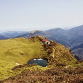 徳島、三嶺、山頂より 