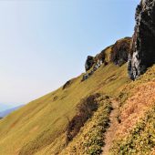 徳島、三嶺、山頂下 