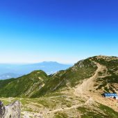 長野、駒ケ岳、中岳から御岳山 