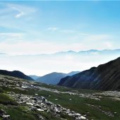 長野、駒ケ岳、馬の背より 