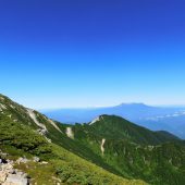 長野、駒ケ岳から御岳 