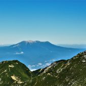 長野、駒ケ岳から御岳山 