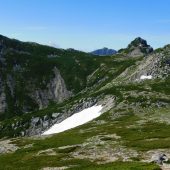 長野、木曽駒ケ岳山頂下 