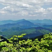 三重、高見山山頂より 