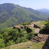 兵庫、但馬、竹田城跡 