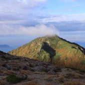 三ノ沢岳を望む 