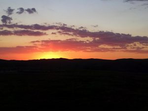 内蒙古自治区・輝謄錫勒草原、庫布齊砂漠の写真　月と太陽のドラマ2-9