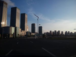 内蒙古自治区・輝謄錫勒草原、庫布齊砂漠の写真　月と太陽のドラマ3-10