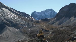 四川省・牛奶海と五色海への道 牛奶海 五色海の写真　感涙のブルー3-11