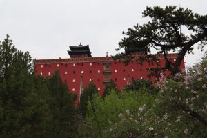 北京、河北省・北京から河北路を内モンゴルへ 奇岩の回廊（承徳近郊） 避暑山庄 普陀宗乗之廟 普楽寺夕景の写真　清朝四大皇帝、康熙帝ゆかりの地を訪ねて4-10