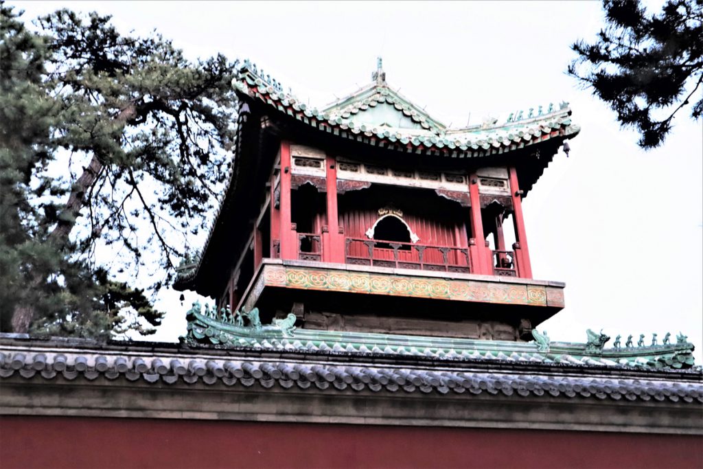 北京、河北省・北京から河北路を内モンゴルへ 奇岩の回廊（承徳近郊） 避暑山庄 普陀宗乗之廟 普楽寺夕景の写真　清朝四大皇帝、康熙帝ゆかりの地を訪ねて5-5