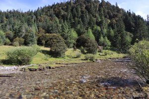 四川省・成都賽窄巷子、塔嶺村、葫芦海への登山道、葫芦海の写真　仙境の村、党嶺から葫芦海に登る3-7