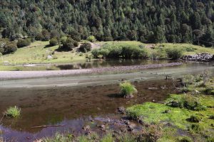 四川省・成都賽窄巷子、塔嶺村、葫芦海への登山道、葫芦海の写真　仙境の村、党嶺から葫芦海に登る4-8