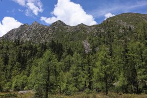 四川省・成都賽窄巷子、塔嶺村、葫芦海への登山道、葫芦海の写真 仙境の村、党嶺から葫芦海に登る6-8