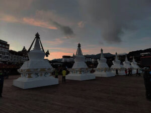 雲南省・金沙江、梅里雪山の写真　長江上流と幸せを呼ぶ山3-6