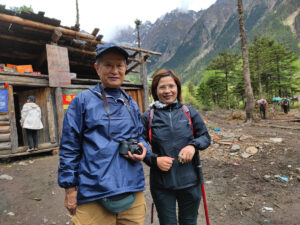 雲南省・雨崩、冰湖、神瀑、神湖の写真　神の村トレッキング3-7