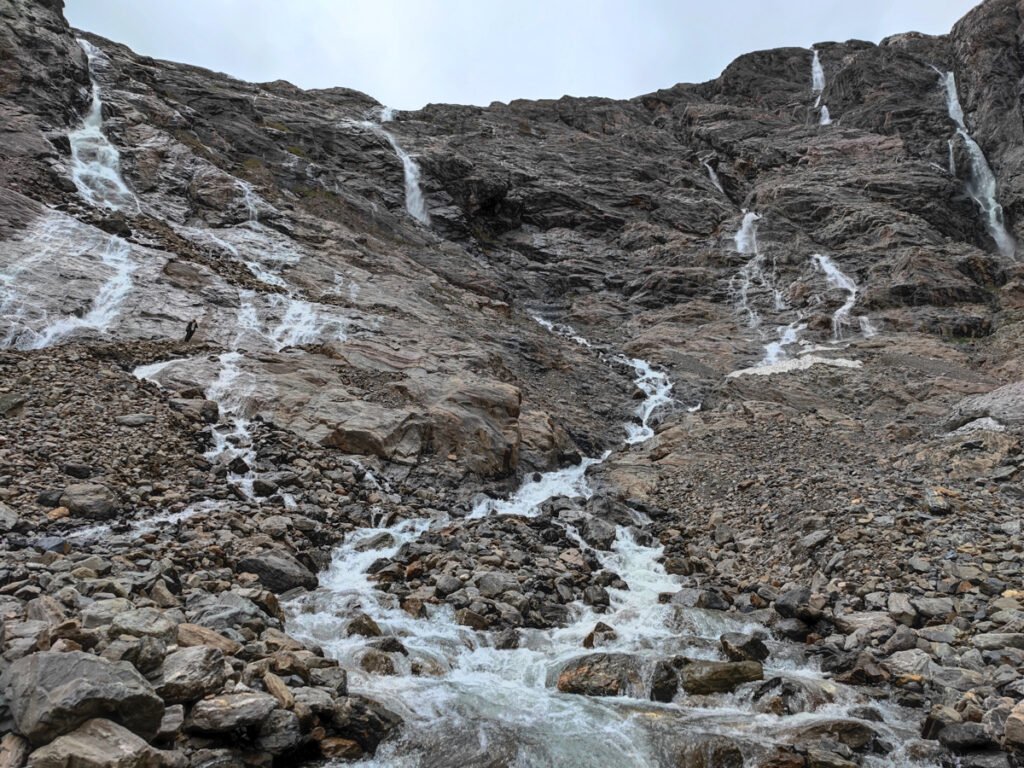 雲南省・雨崩、冰湖、神瀑、神湖の写真　神の村トレッキング4-4