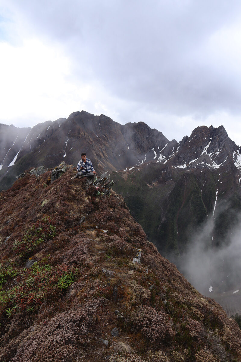 雲南省・雨崩、冰湖、神瀑、神湖の写真　神の村トレッキング5-2