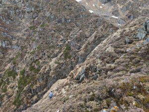 雲南省・雨崩、冰湖、神瀑、神湖の写真　神の村トレッキング5-6