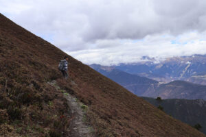 雲南省・雨崩、冰湖、神瀑、神湖の写真　神の村トレッキング5-8