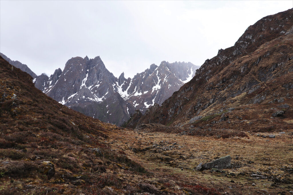 雲南省・雨崩、冰湖、神瀑、神湖の写真　神の村トレッキング7-1