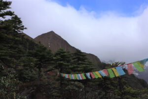 雲南省・雨崩、冰湖、神瀑、神湖の写真　神の村トレッキング7-6