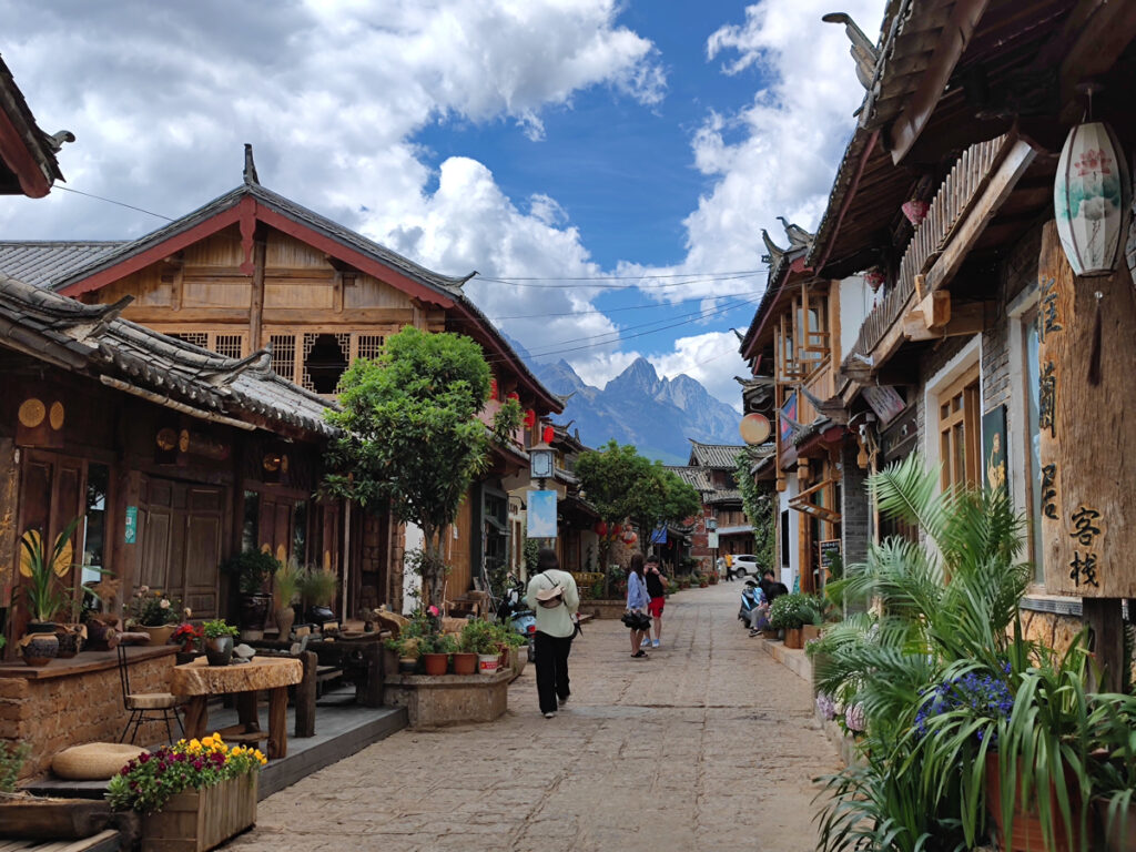 雲南省・麗江三古鎮の写真　納西（ナシ）族の故郷を歩く2-5