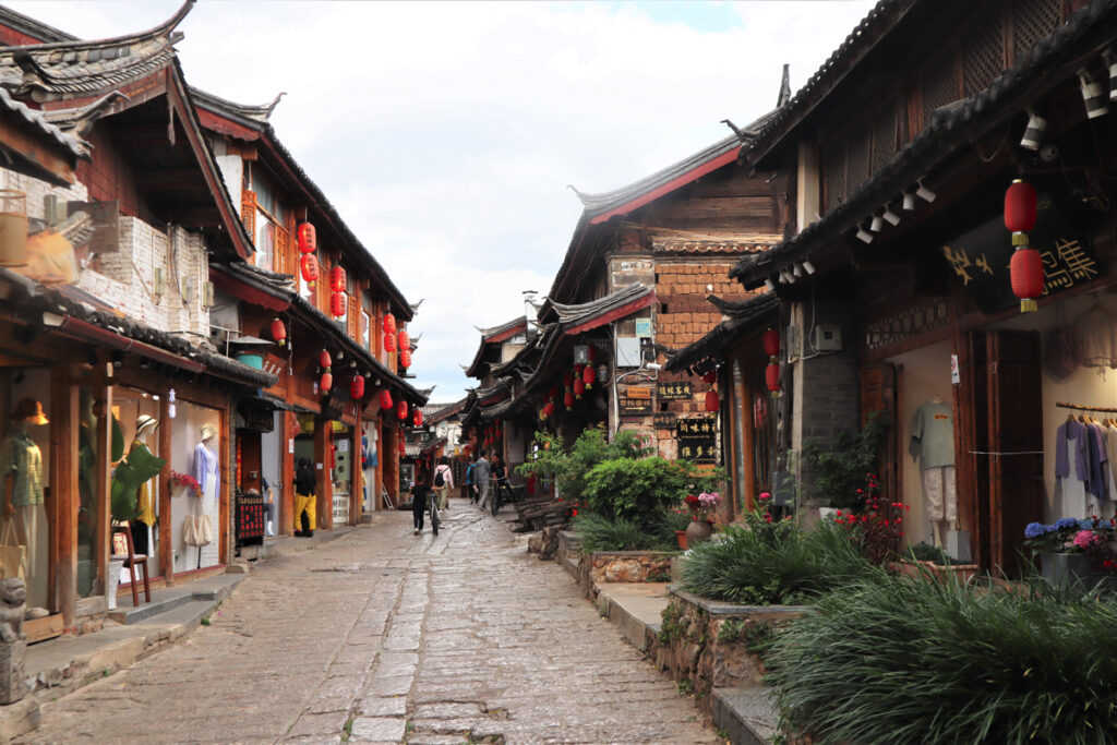 雲南省・麗江三古鎮の写真　納西（ナシ）族の故郷を歩く3-5