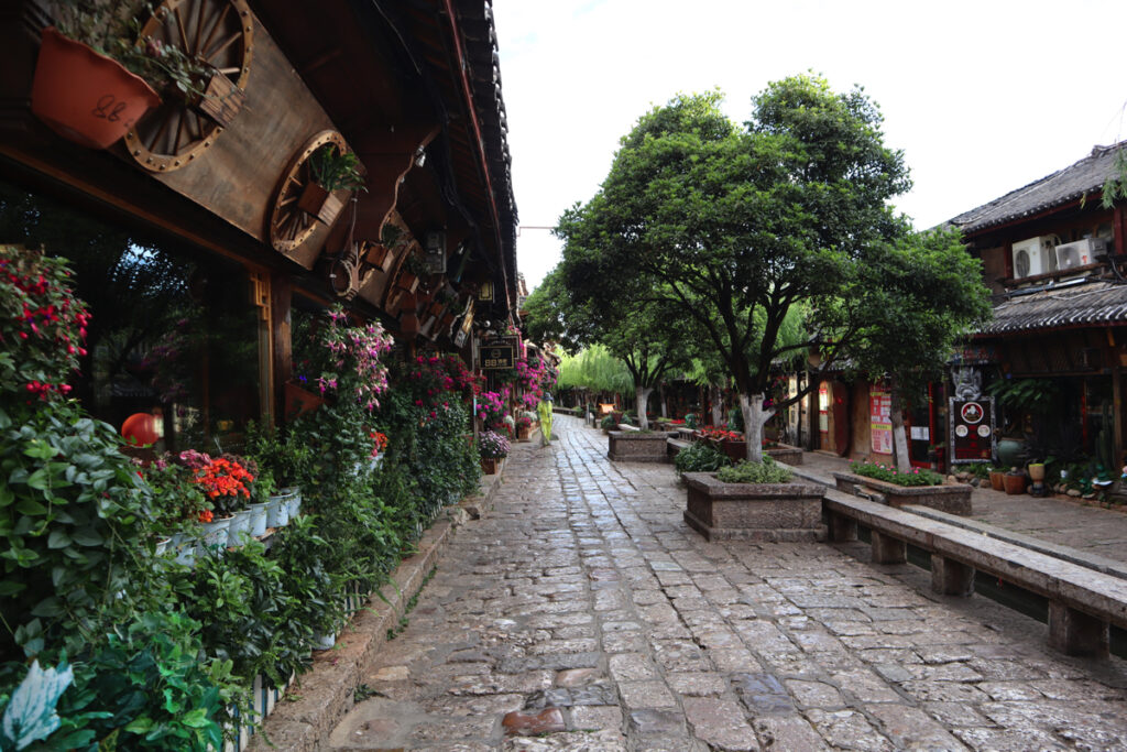 雲南省・麗江三古鎮の写真　納西（ナシ）族の故郷を歩く4-4