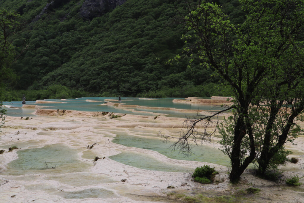 四川省・黄龍溝の写真　仙境の翡翠池2-5