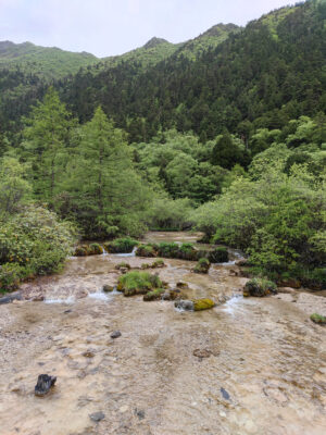 四川省・黄龍溝の写真　仙境の翡翠池2-6