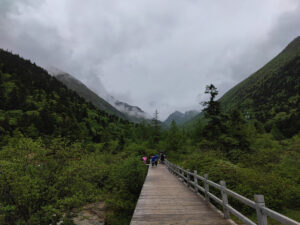 四川省・黄龍溝の写真　仙境の翡翠池2-7