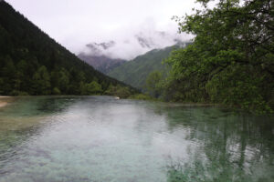 四川省・黄龍溝の写真　仙境の翡翠池3-10