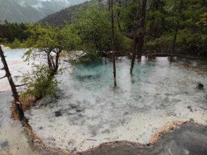 四川省・黄龍溝の写真　仙境の翡翠池3-7