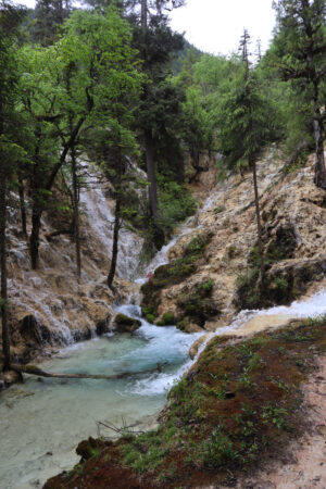 四川省・黄龍溝の写真　仙境の翡翠池4-8