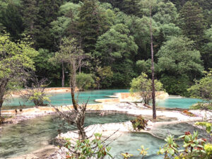 四川省・黄龍溝の写真　仙境の翡翠池4-9