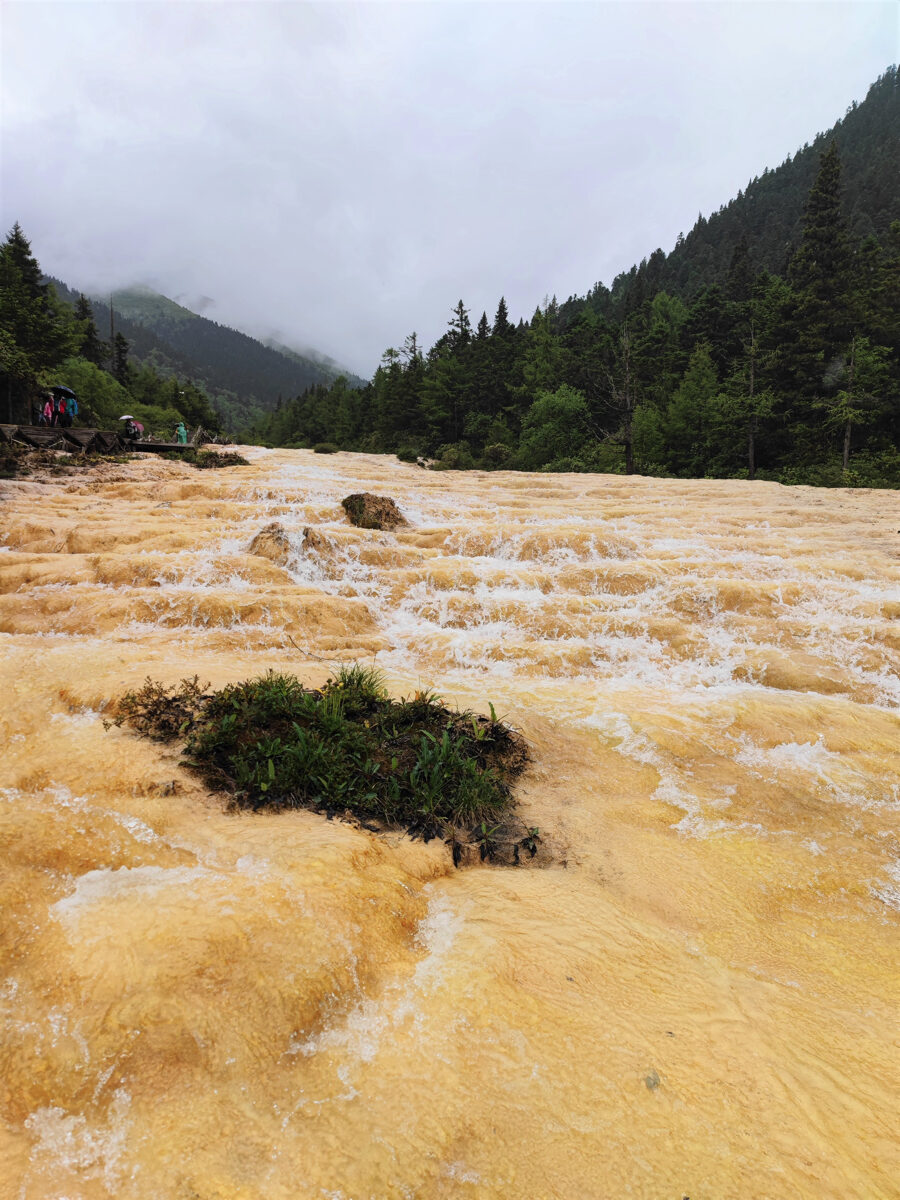 四川省・黄龍溝の写真 仙境の翡翠池5-3