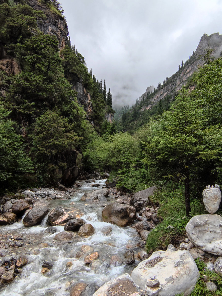 甘粛省・扎ガ那（ツァガナ）の写真　神仙が住む天上のツァガナ2-4