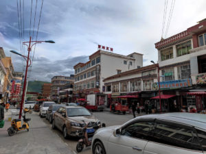 甘粛省・国道345号と黄河の写真　母なる黄河を渡り国道345号を行く7-8