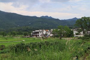 安徽省・黄山の写真 “天井図画”の奇岩の地7-6