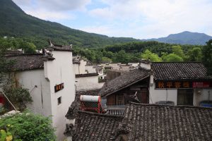 安徽省・黄山の写真 “天井図画”の奇岩の地7-7