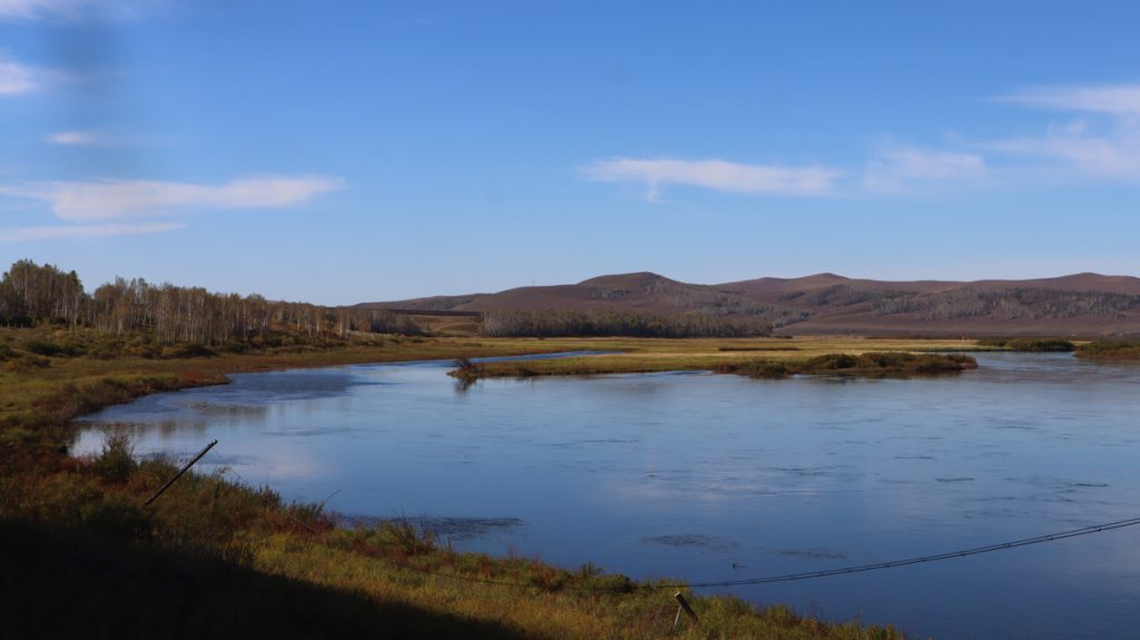 内蒙古自治区・室韋と黒山頭（904県道）の写真　室韋からロシア国境を黒山頭へ3-2