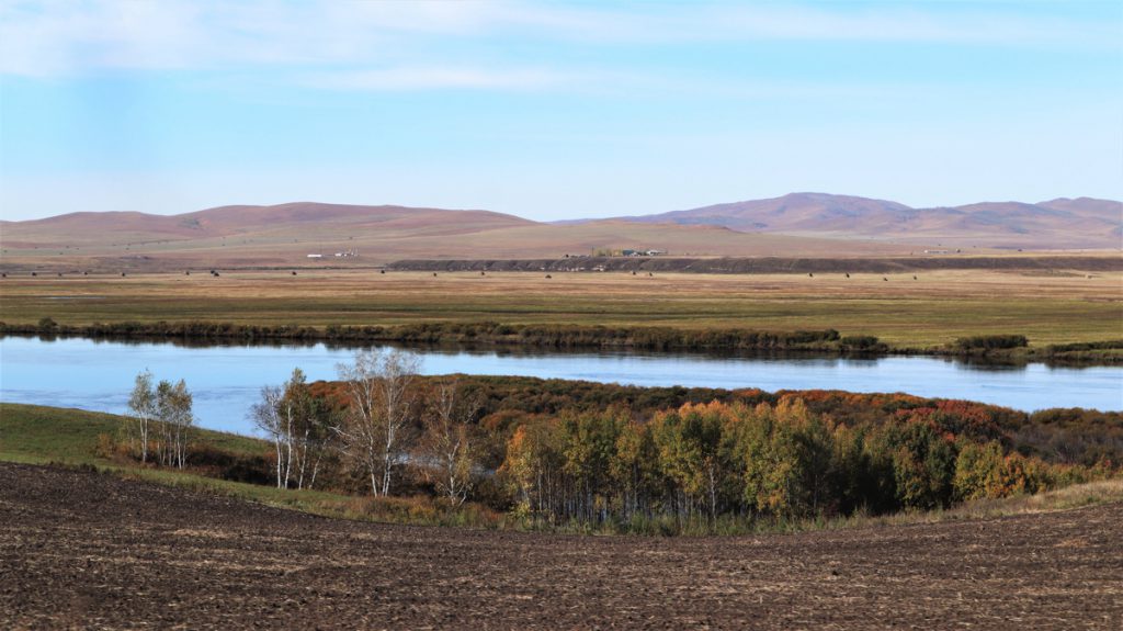 内蒙古自治区・室韋と黒山頭（904県道）の写真　室韋からロシア国境を黒山頭へ3-3