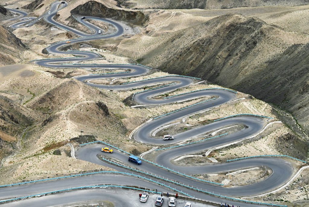 新疆ウィグル自治区・の写真　世界の屋根と氷河4-1