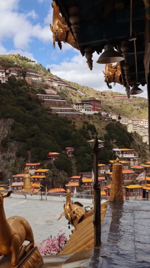四川省・十明佛学院と白玉寺の写真　海抜５千mの仏教学院2-7