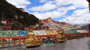 四川省・十明佛学院と白玉寺の写真　海抜５千mの仏教学院3-11