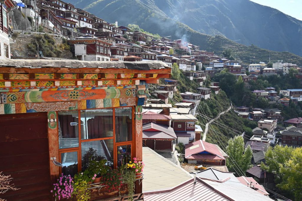 四川省・十明佛学院と白玉寺の写真　海抜５千mの仏教学院4-2