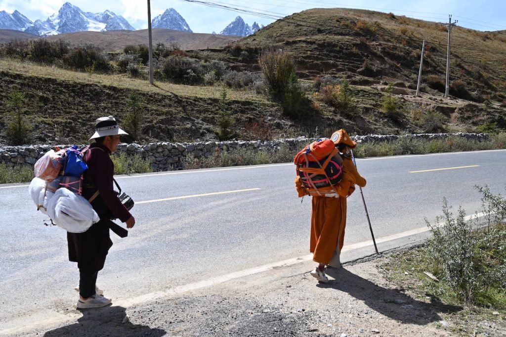 四川省・の写真　景観国道317号を行く3-2