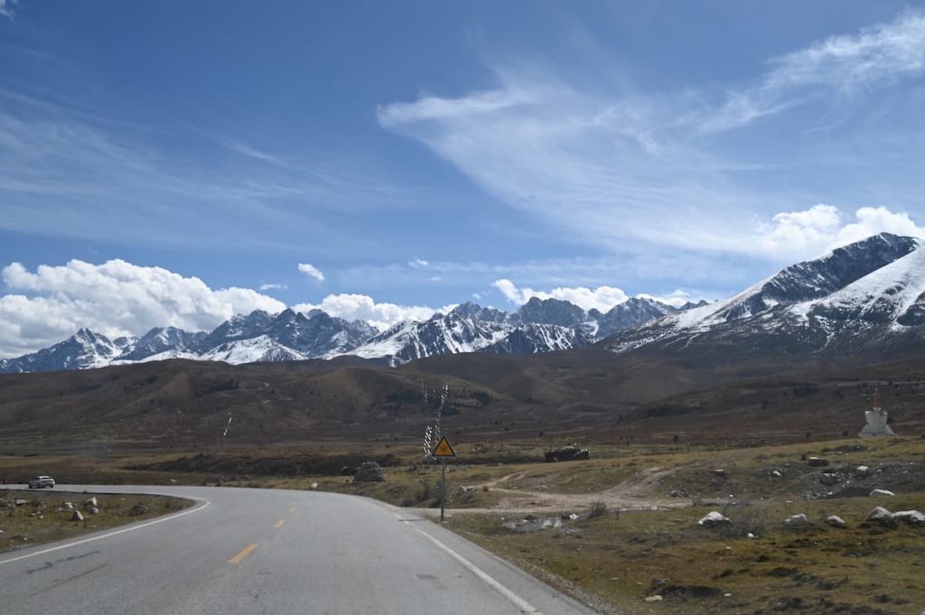 四川省・の写真　景観国道317号を行く4-5